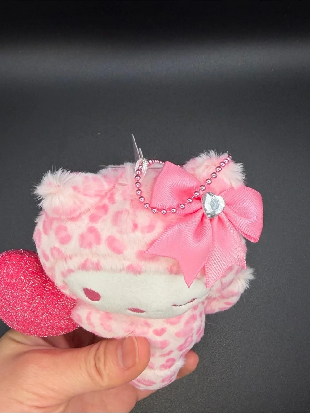 Sanrio X Kthings Leopard print Hello Kitty keychain /plush mk153